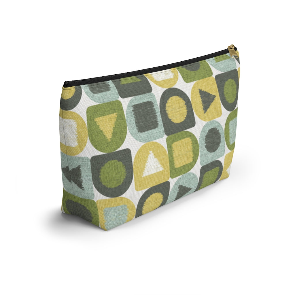 Shape Up Accessory Pouch w T-bottom in Green