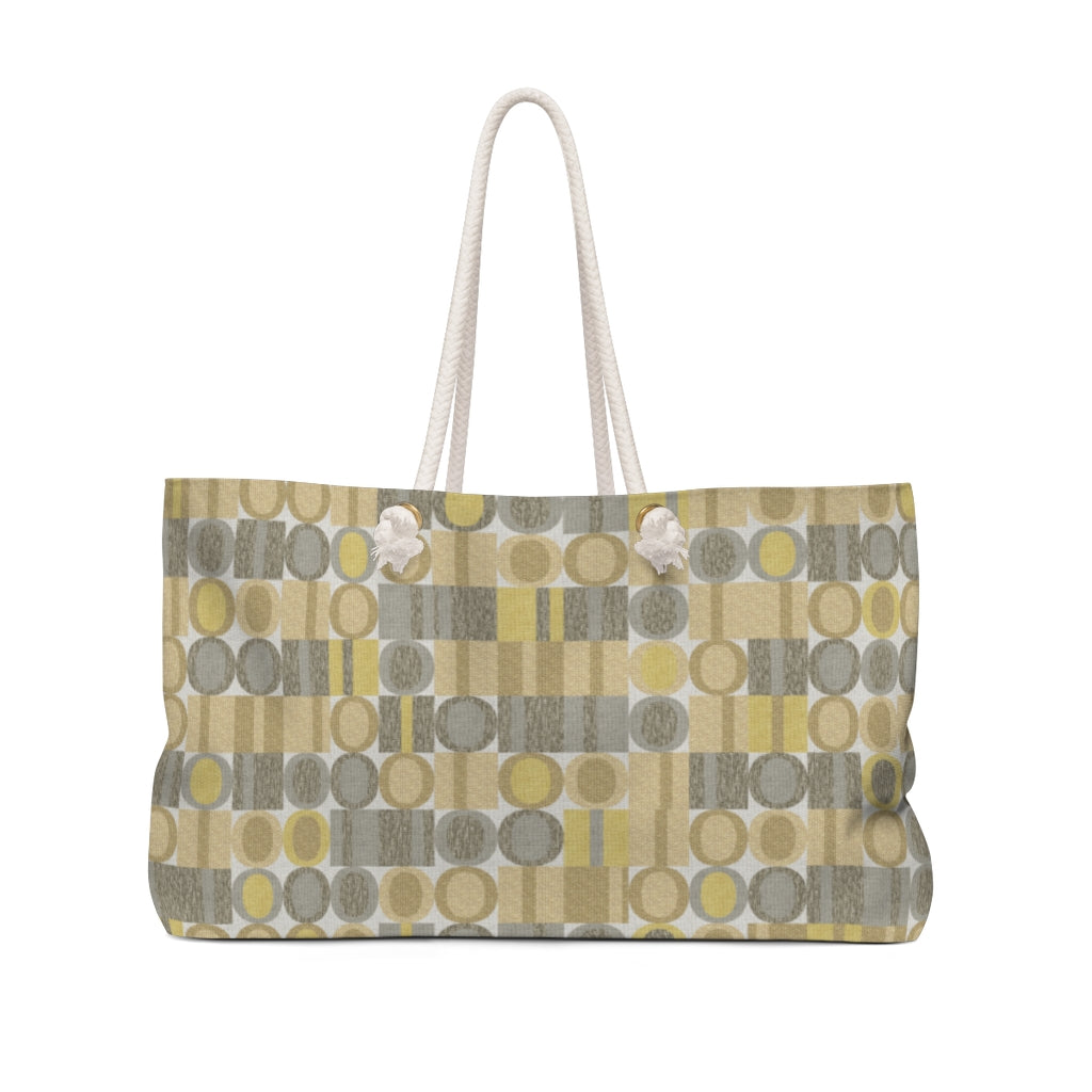 Five Languages Code Weekender Bag in Yellow