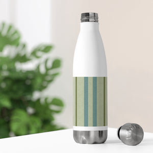 Ribbon 20oz Insulated Bottle in Green