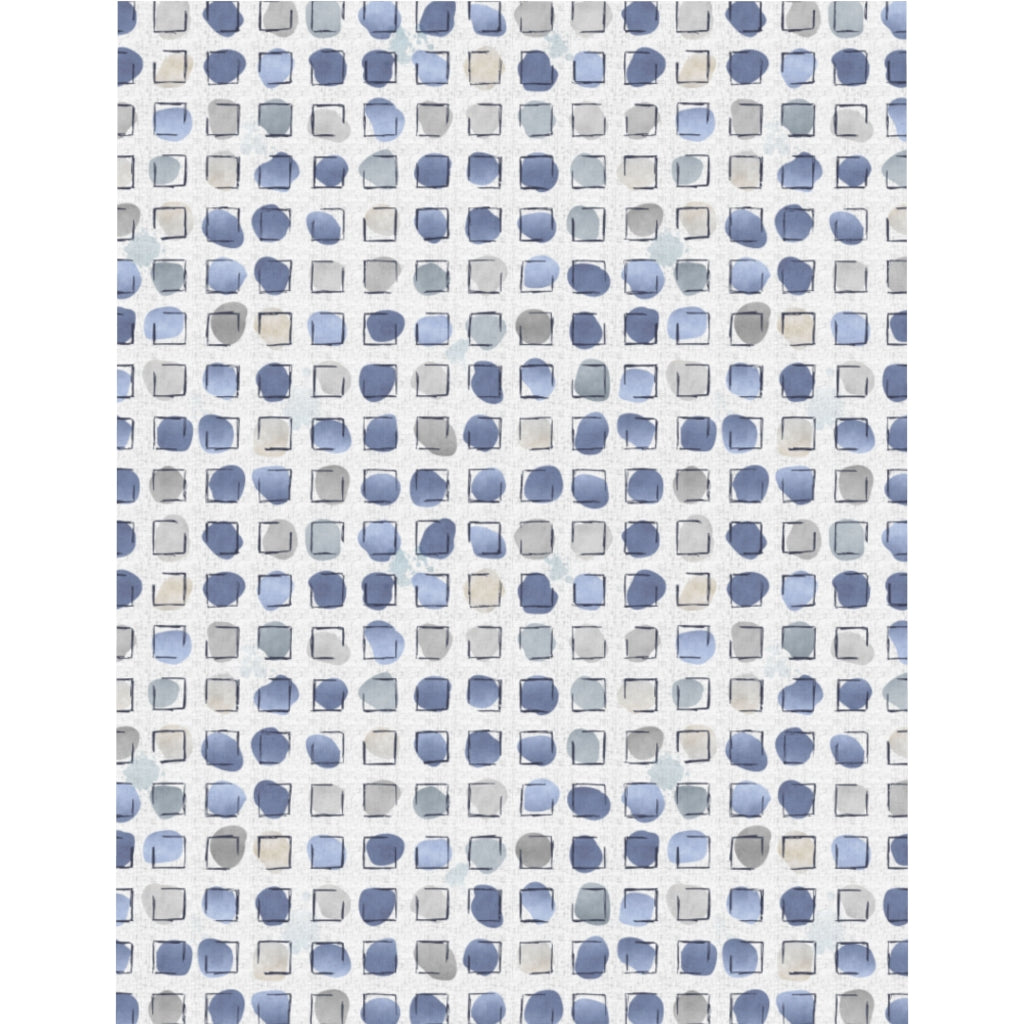 Make a Splash Microfiber Duvet Cover in Blue