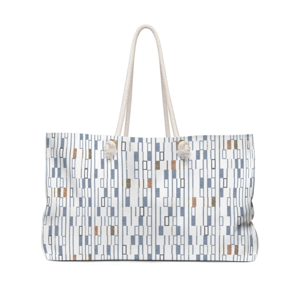 Signals Code Weekender Bag in Blue