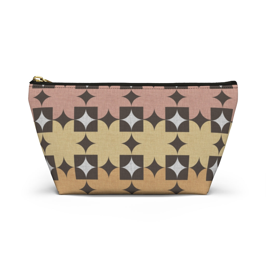World's Fair Accessory Pouch w T-bottom in Pink