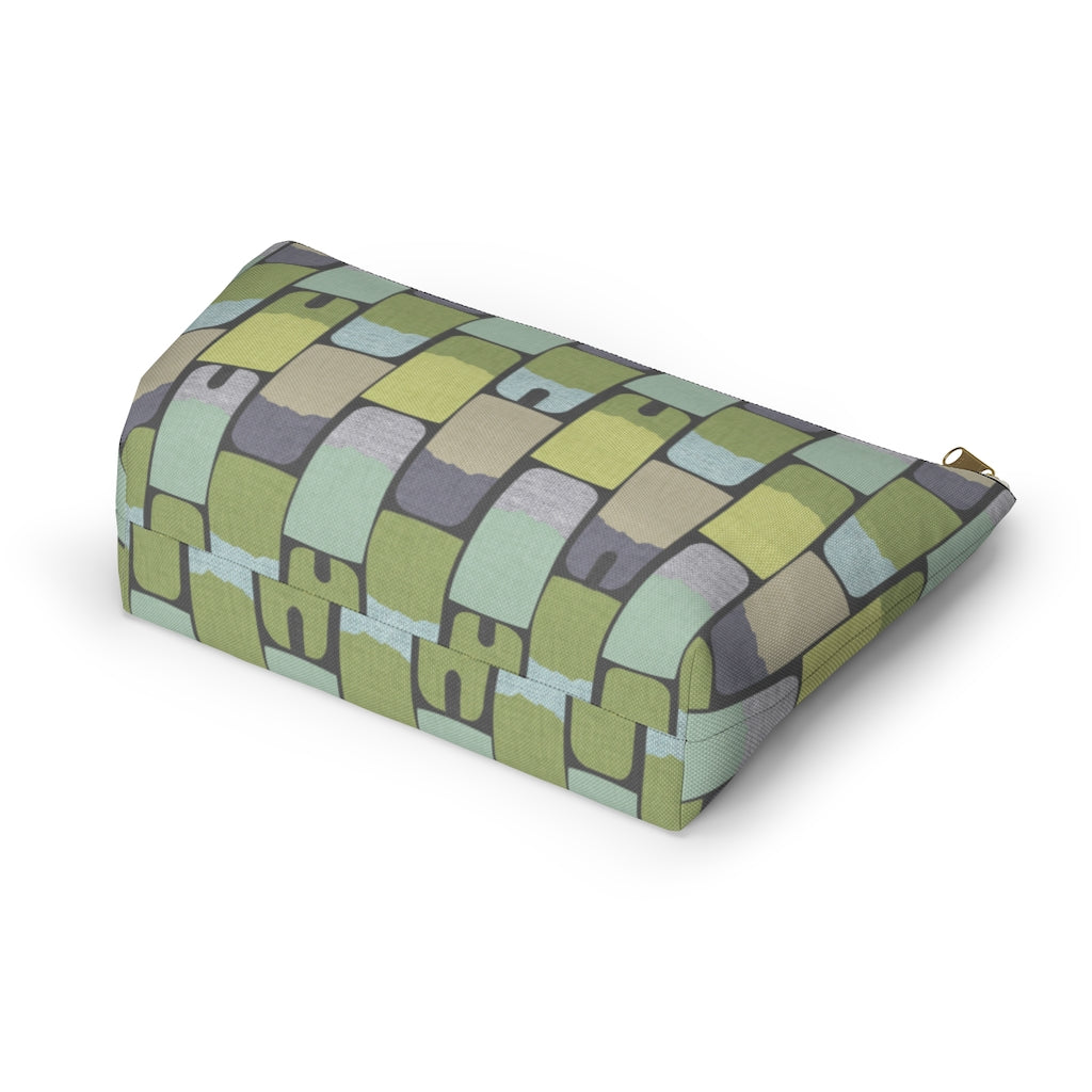 Popsicles Accessory Pouch w T-bottom in Green