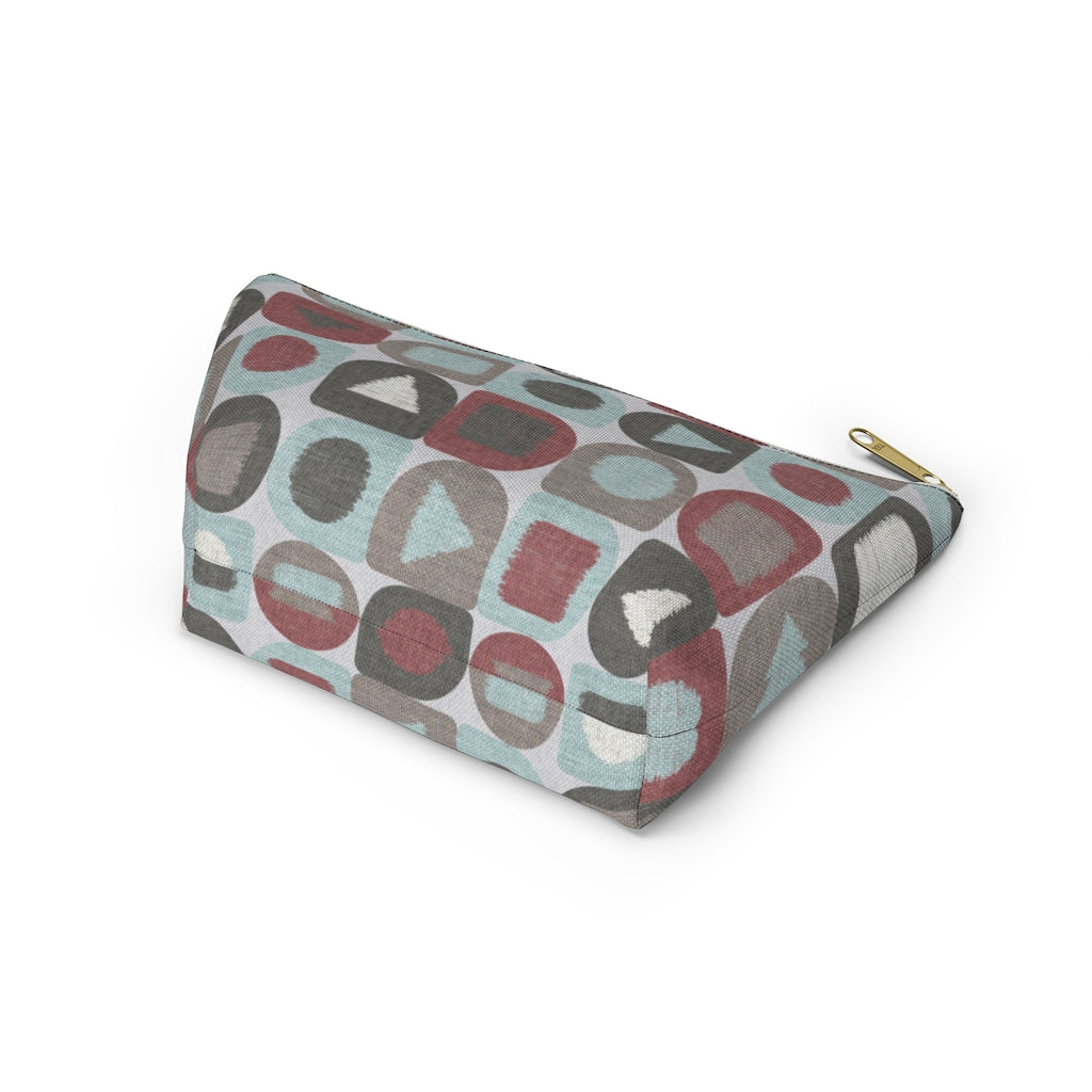 Shape Up Accessory Pouch w T-bottom in Aqua