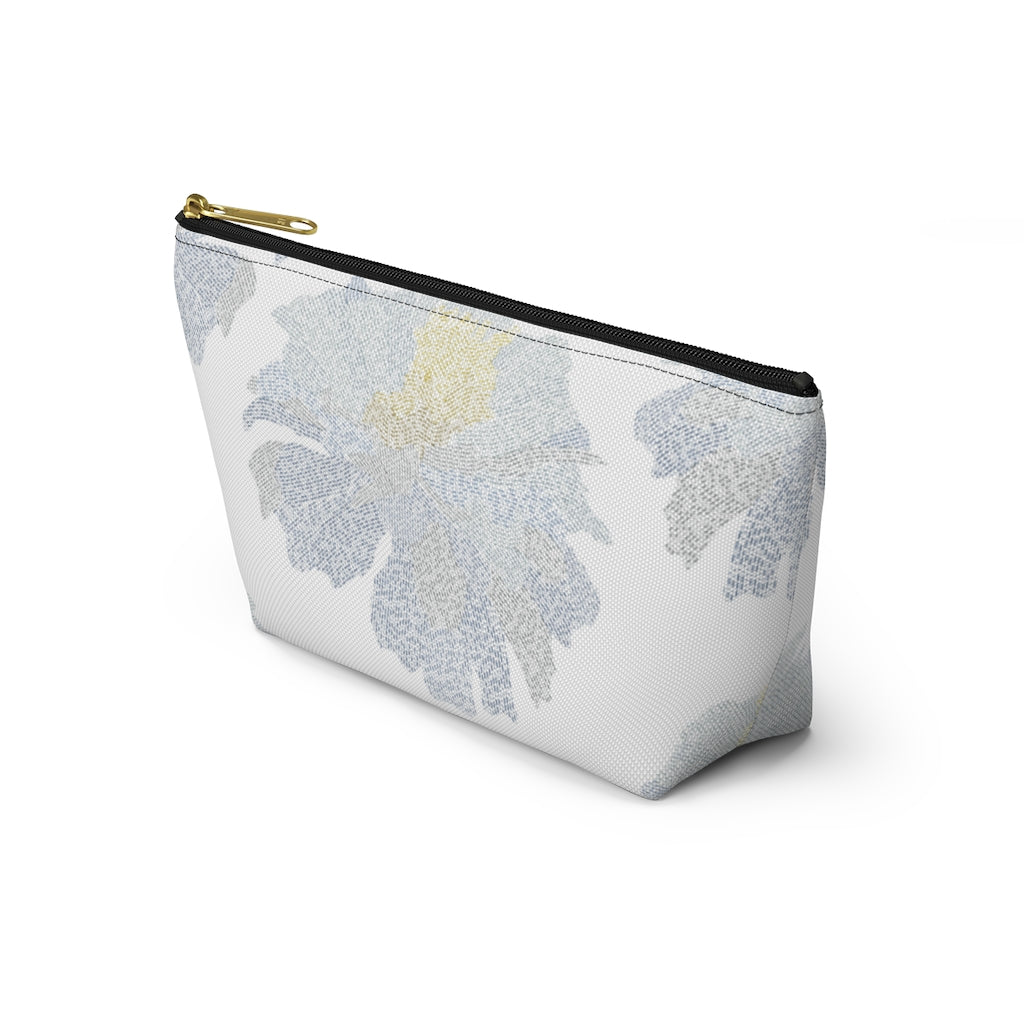 Ciphertext Code Accessory Pouch w T-bottom in Blue
