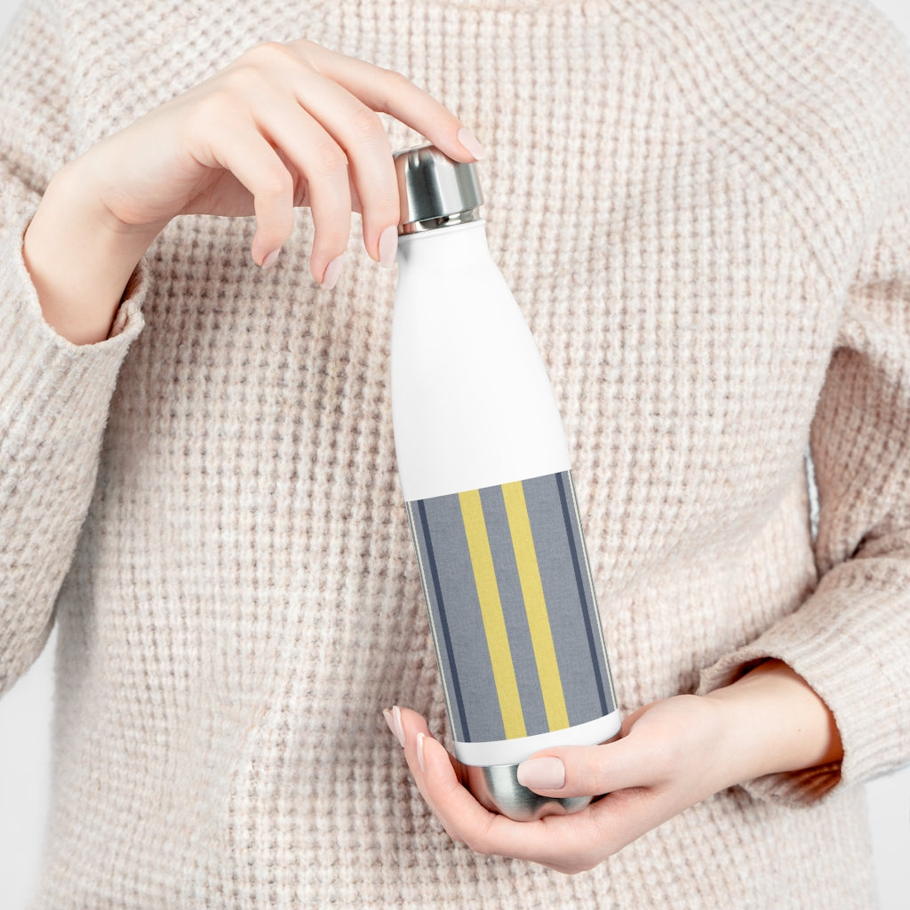 Ribbon 20oz Insulated Bottle in Blue