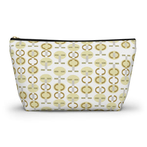 Telegraph Code Accessory Pouch w T-bottom in Yellow