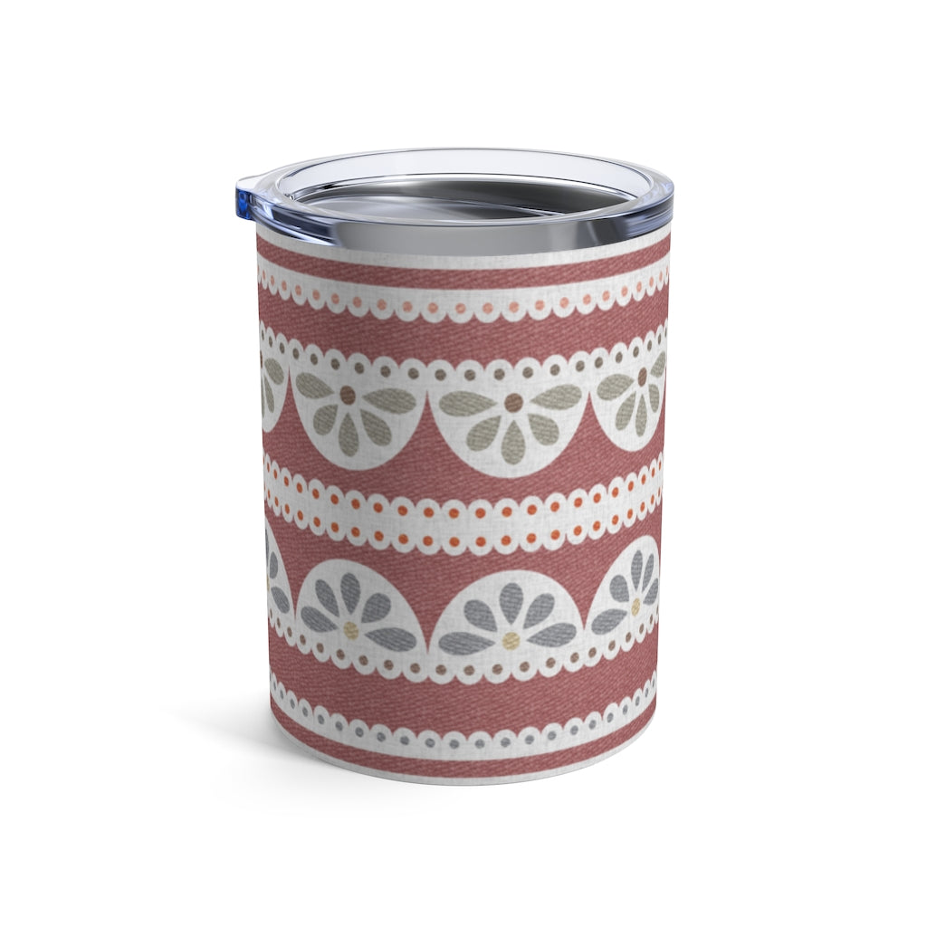 Eyelet Lace Tumbler in Pink