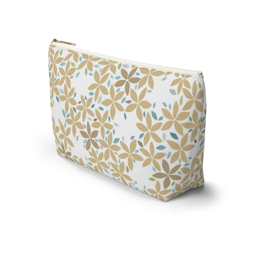 Snowbell Accessory Pouch w T-bottom in Gold