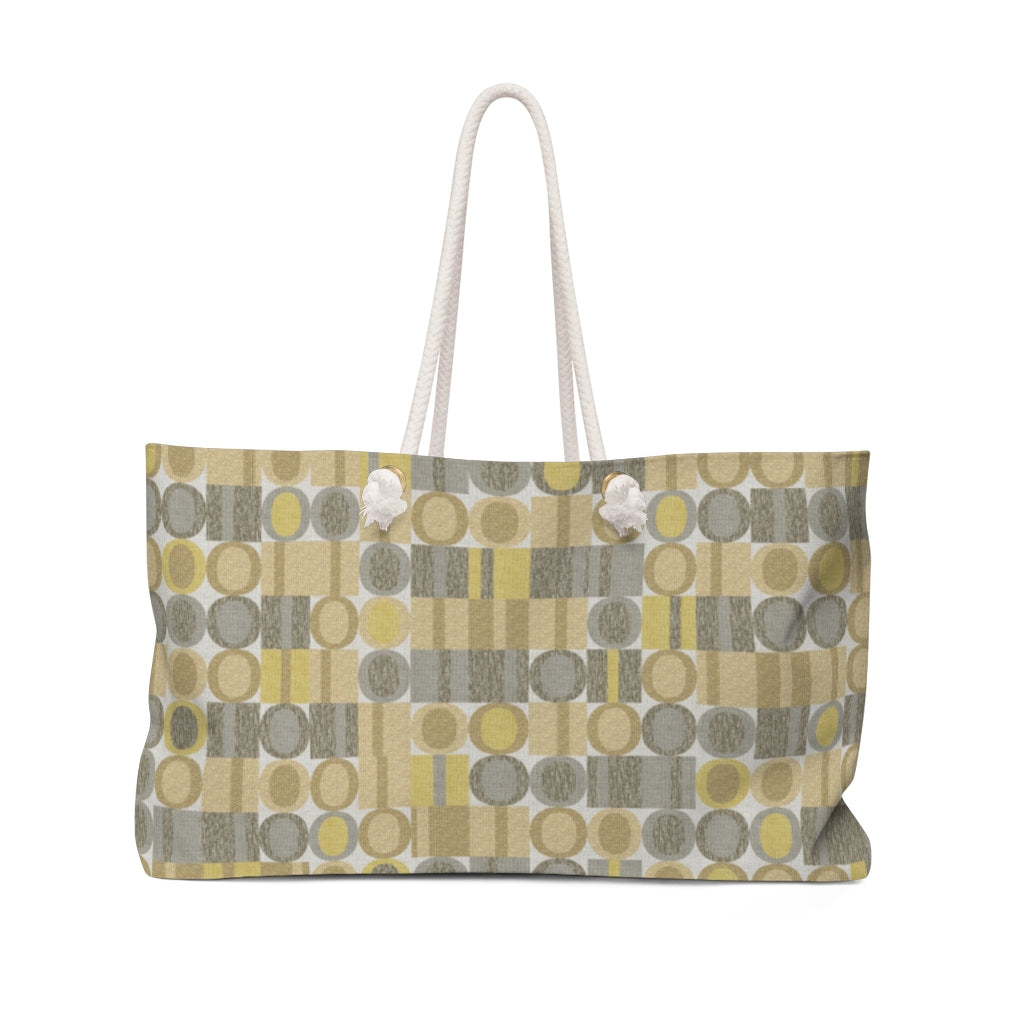 Five Languages Code Weekender Bag in Yellow