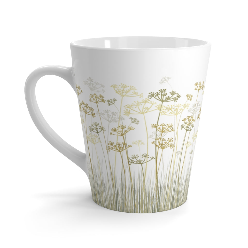 Message Code Latte Mug in Yellow