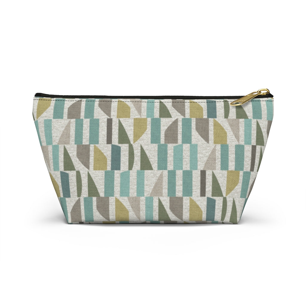 Frequency Code Accessory Pouch w T-bottom in Aqua