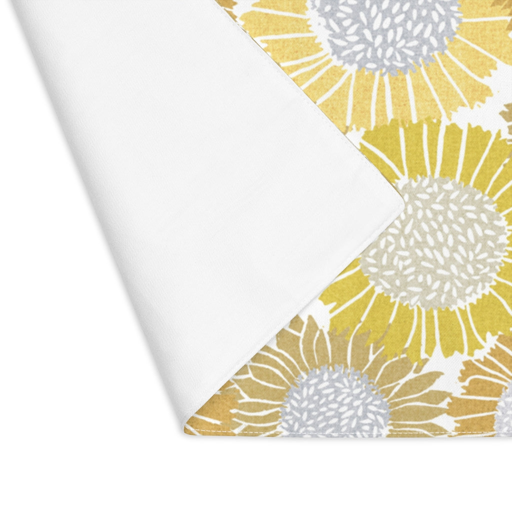 Sunflowers Placemat in Yellow