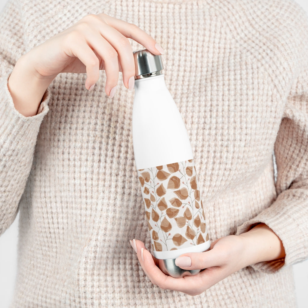 Budding Vine 20oz Insulated Bottle in Orange