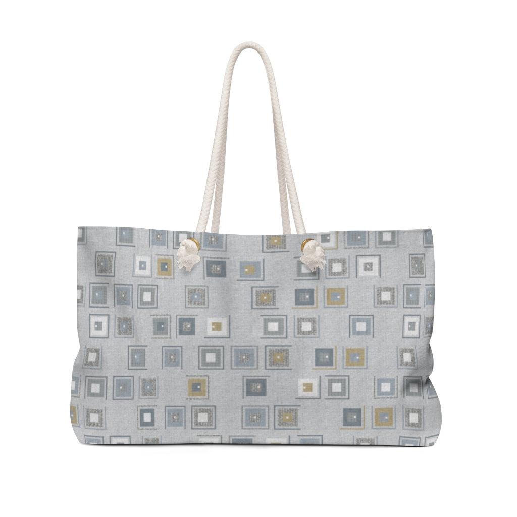 Key Code Weekender Bag in Blue