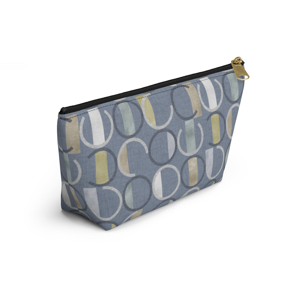 Journey Code Accessory Pouch w T-bottom in Blue