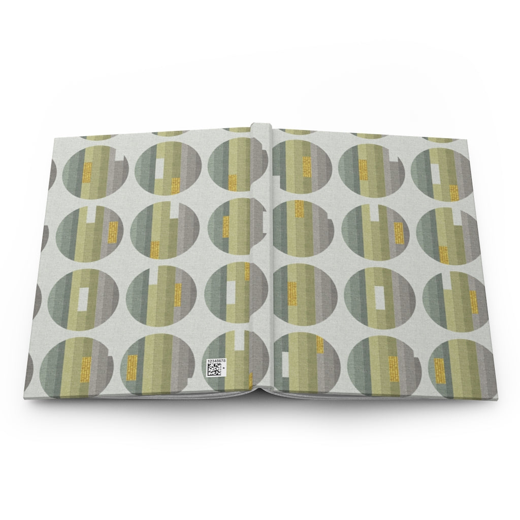 In Depth Code Hardcover Journal Matte in Aqua