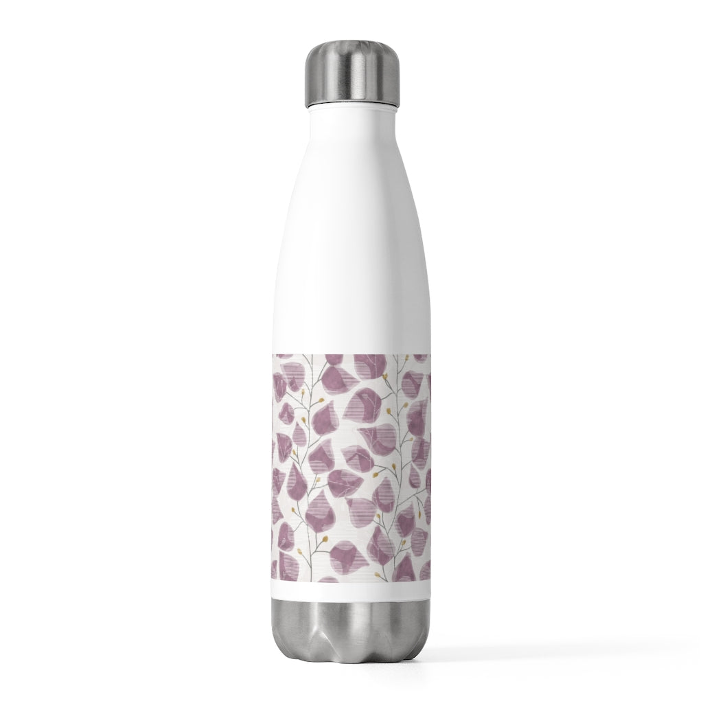 Budding Vine 20oz Insulated Bottle in Purple
