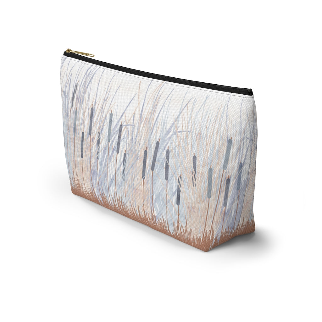 Marsh Accessory Pouch w T-bottom in Coral