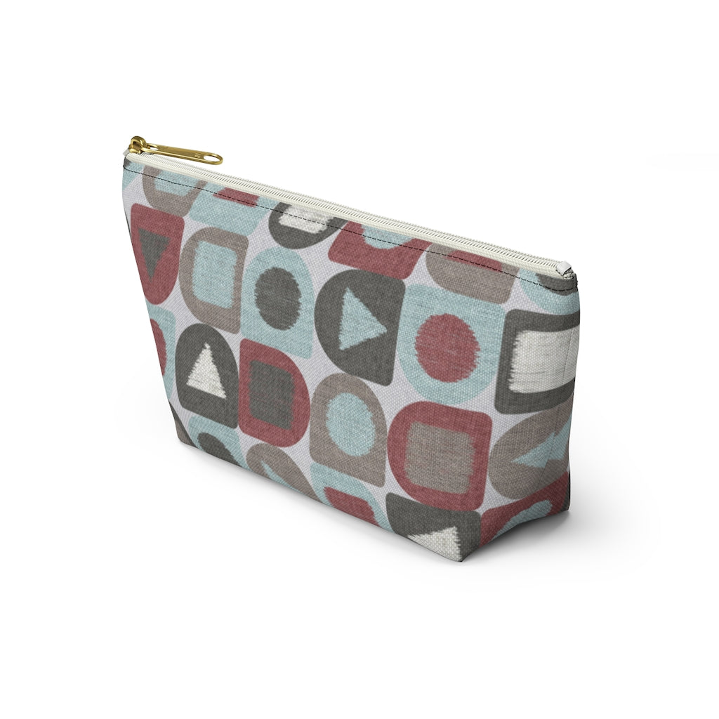 Shape Up Accessory Pouch w T-bottom in Aqua
