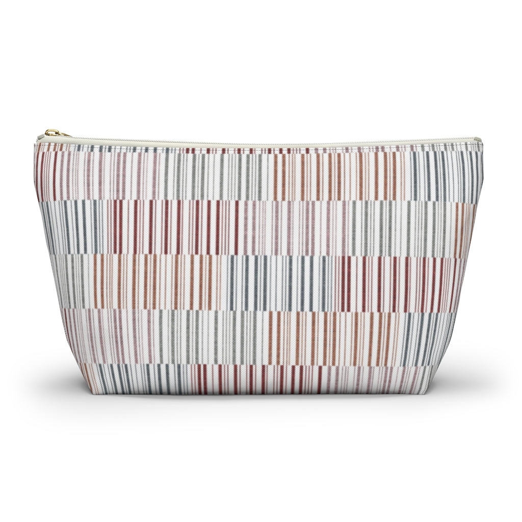 Traffic Code Accessory Pouch w T-bottom in Red