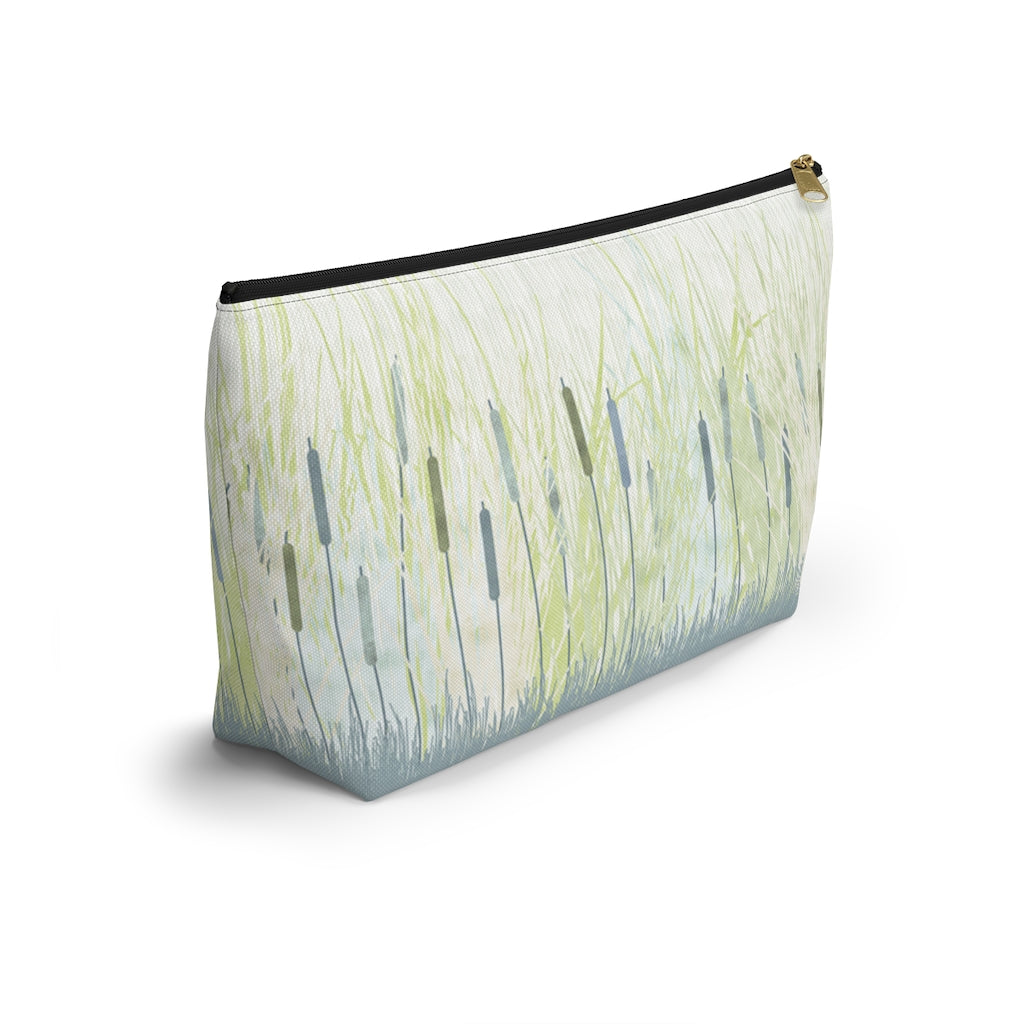 Marsh Accessory Pouch w T-bottom in Aqua