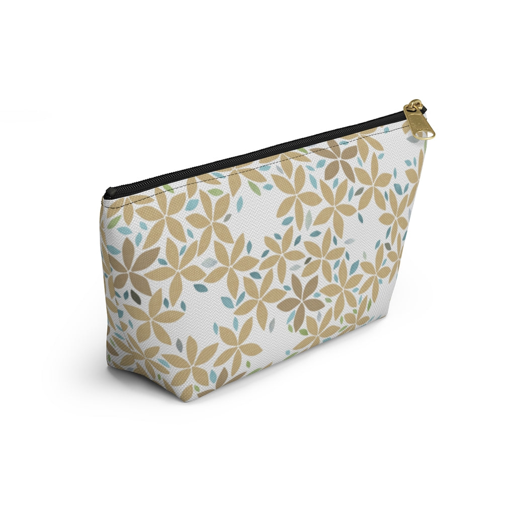 Snowbell Accessory Pouch w T-bottom in Gold