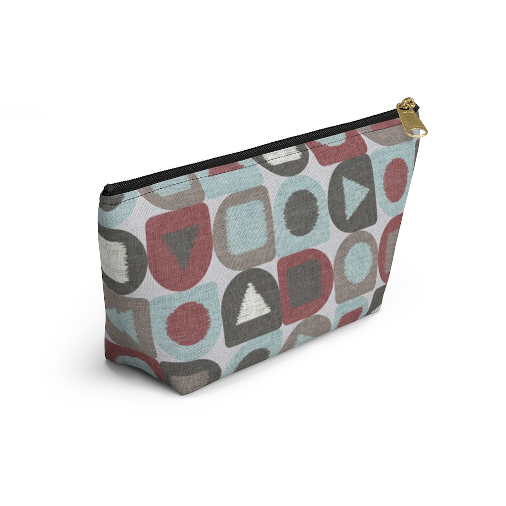 Shape Up Accessory Pouch w T-bottom in Aqua