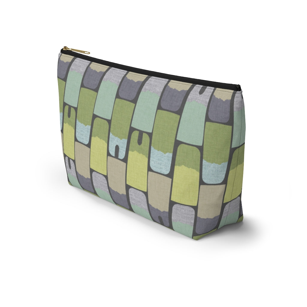 Popsicles Accessory Pouch w T-bottom in Green