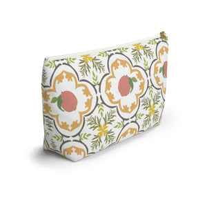 Freshly Squeezed Accessory Pouch w T-bottom in Multi