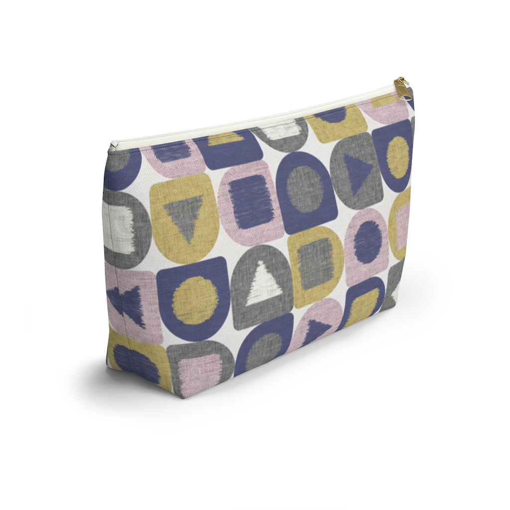 Shape Up Accessory Pouch w T-bottom in Purple