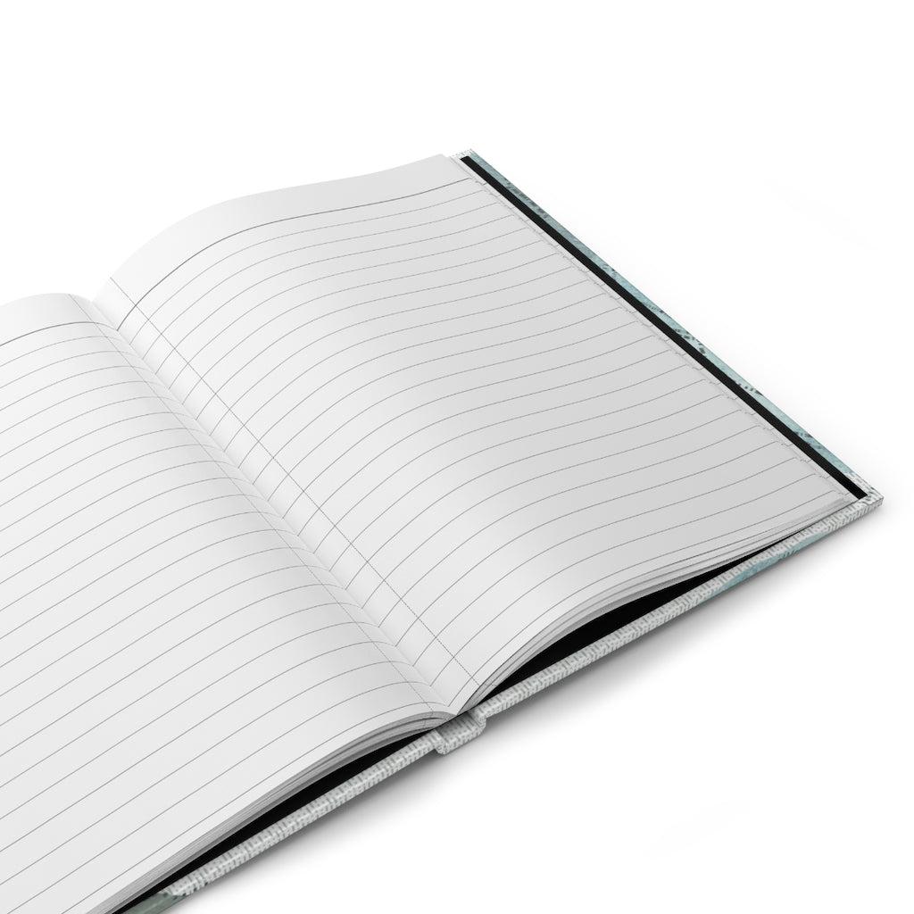 Decipher Code Hardcover Journal Matte in Aqua