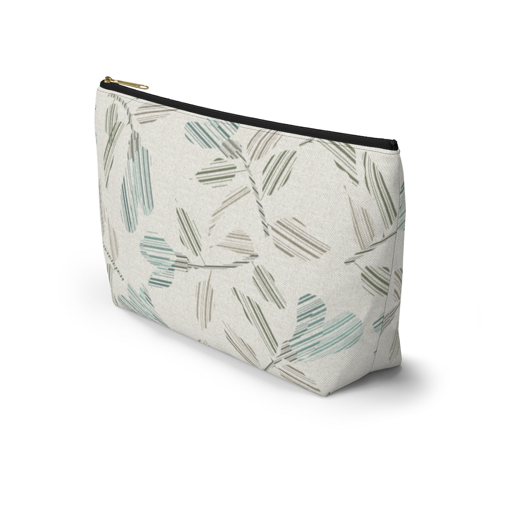 Riverbank Code Accessory Pouch w T-bottom in Aqua