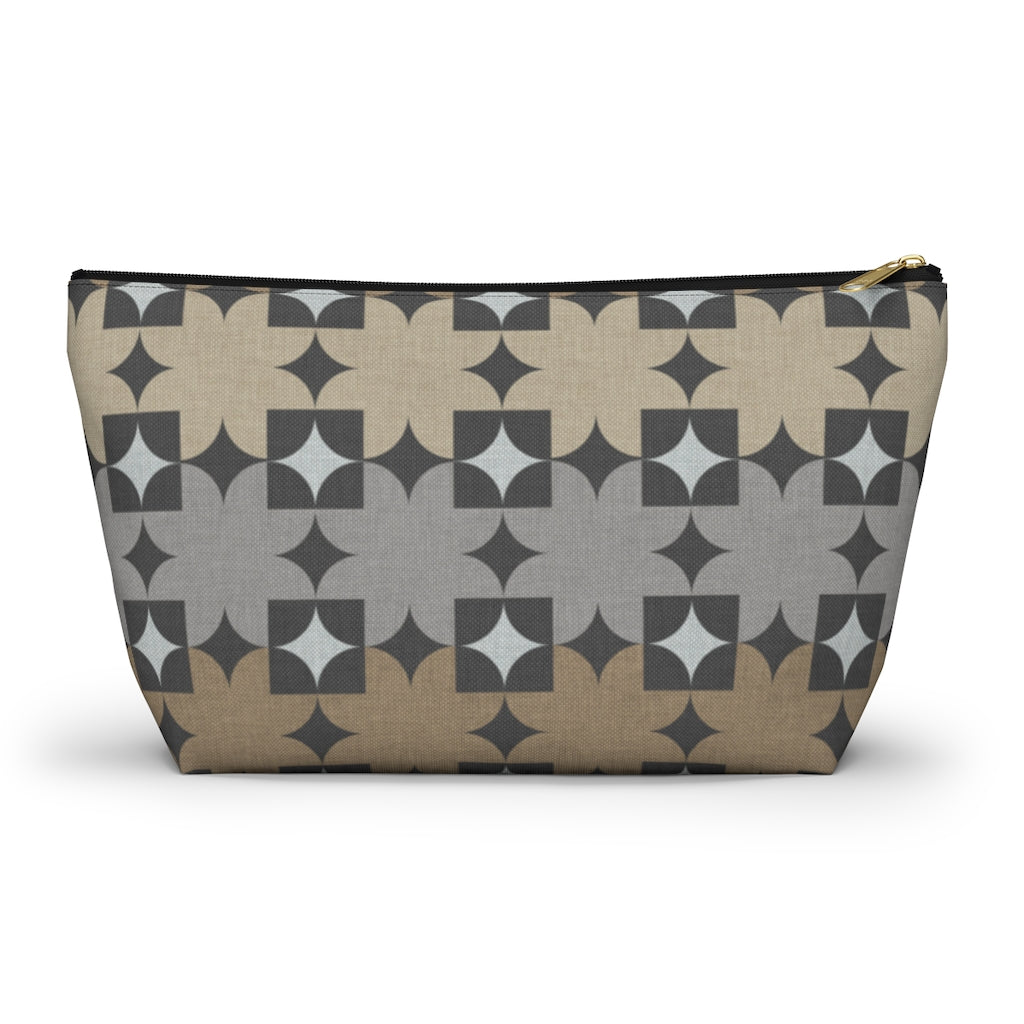 World's Fair Accessory Pouch w T-bottom in Brown