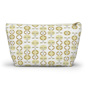 Telegraph Code Accessory Pouch w T-bottom in Yellow