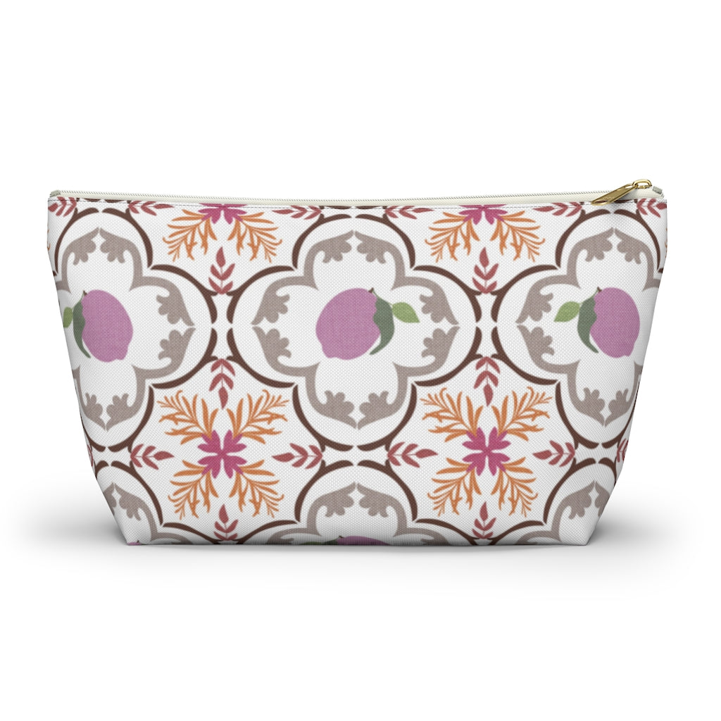 Freshly Squeezed Accessory Pouch w T-bottom in Purple
