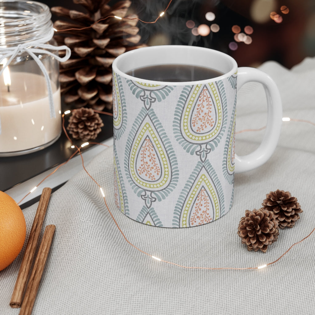Teardrop Mug in Light Blue