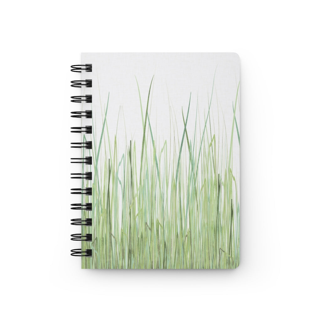 Hayfields Spiral Bound Journal in Green