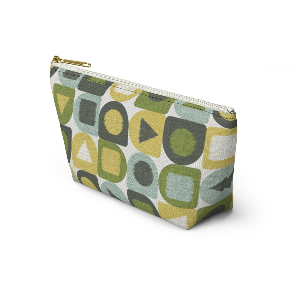 Shape Up Accessory Pouch w T-bottom in Green
