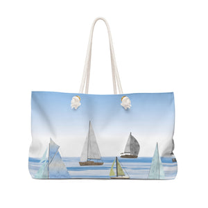 Sailing Weekender Bag in Blue