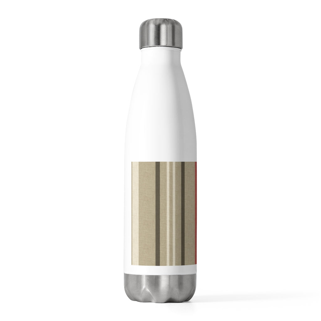 Ribbon 20oz Insulated Bottle in Brown