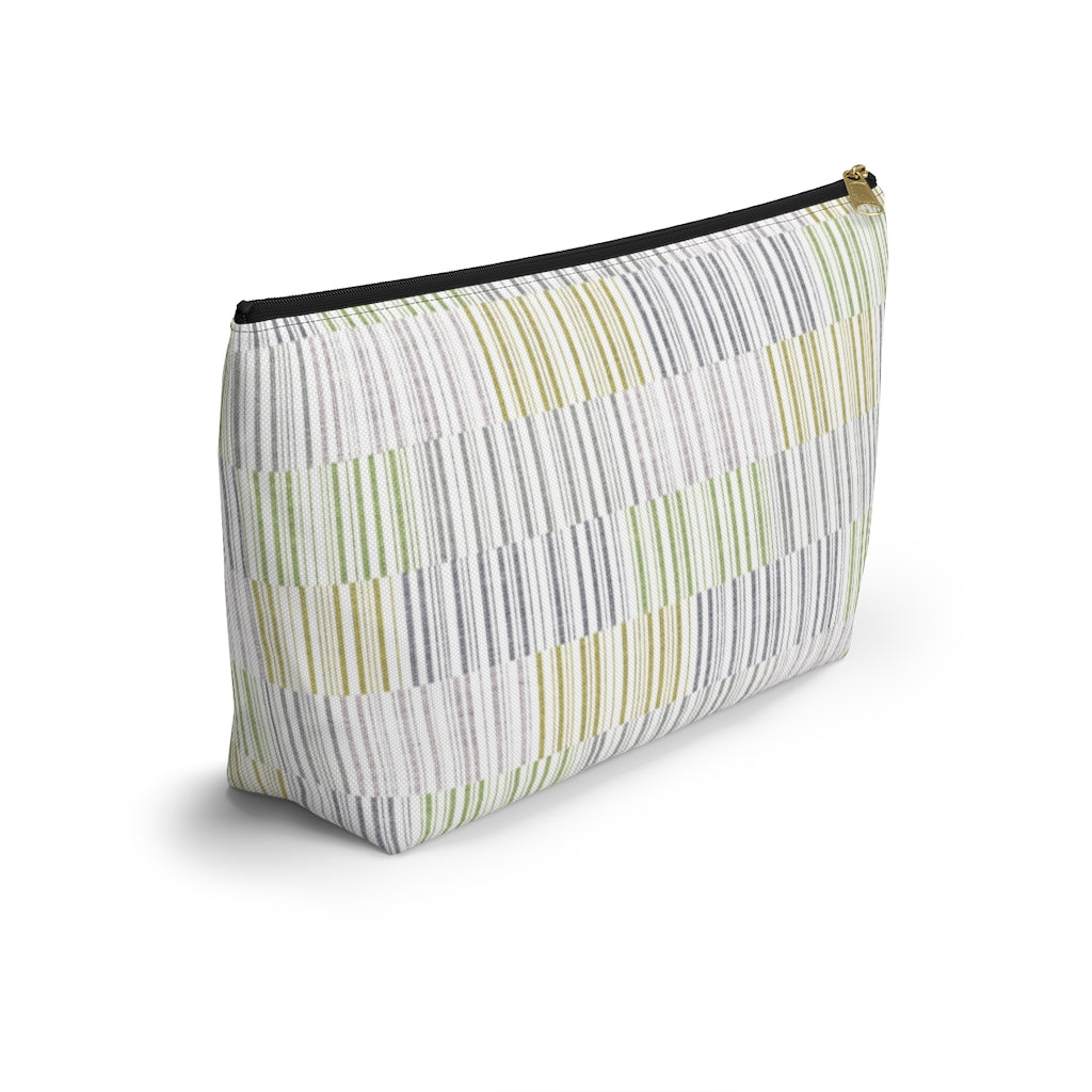 Traffic Code Accessory Pouch w T-bottom in Green