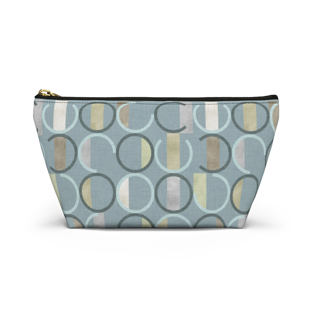 Journey Code Accessory Pouch w T-bottom in Aqua