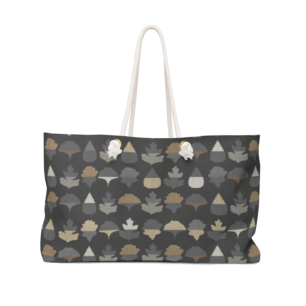 Frond Weekender Bag in Black