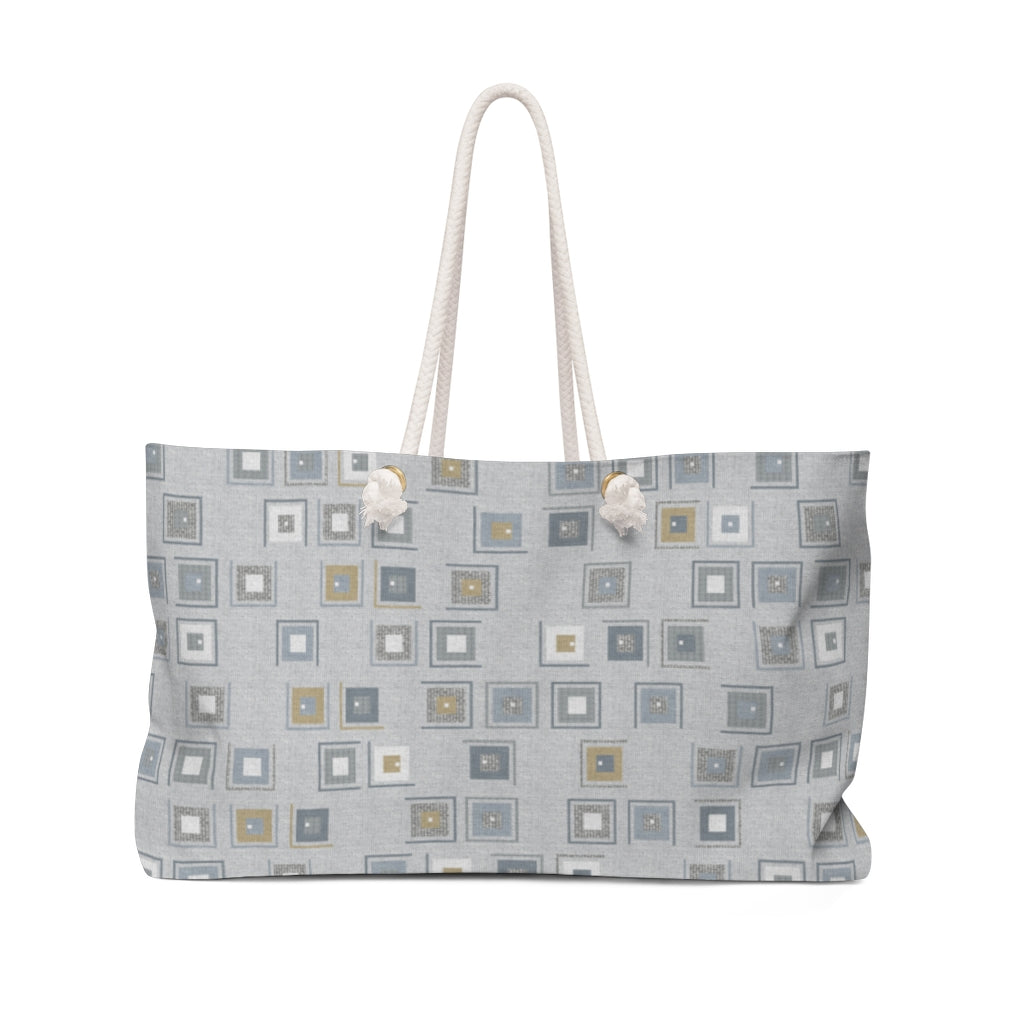 Key Code Weekender Bag in Blue