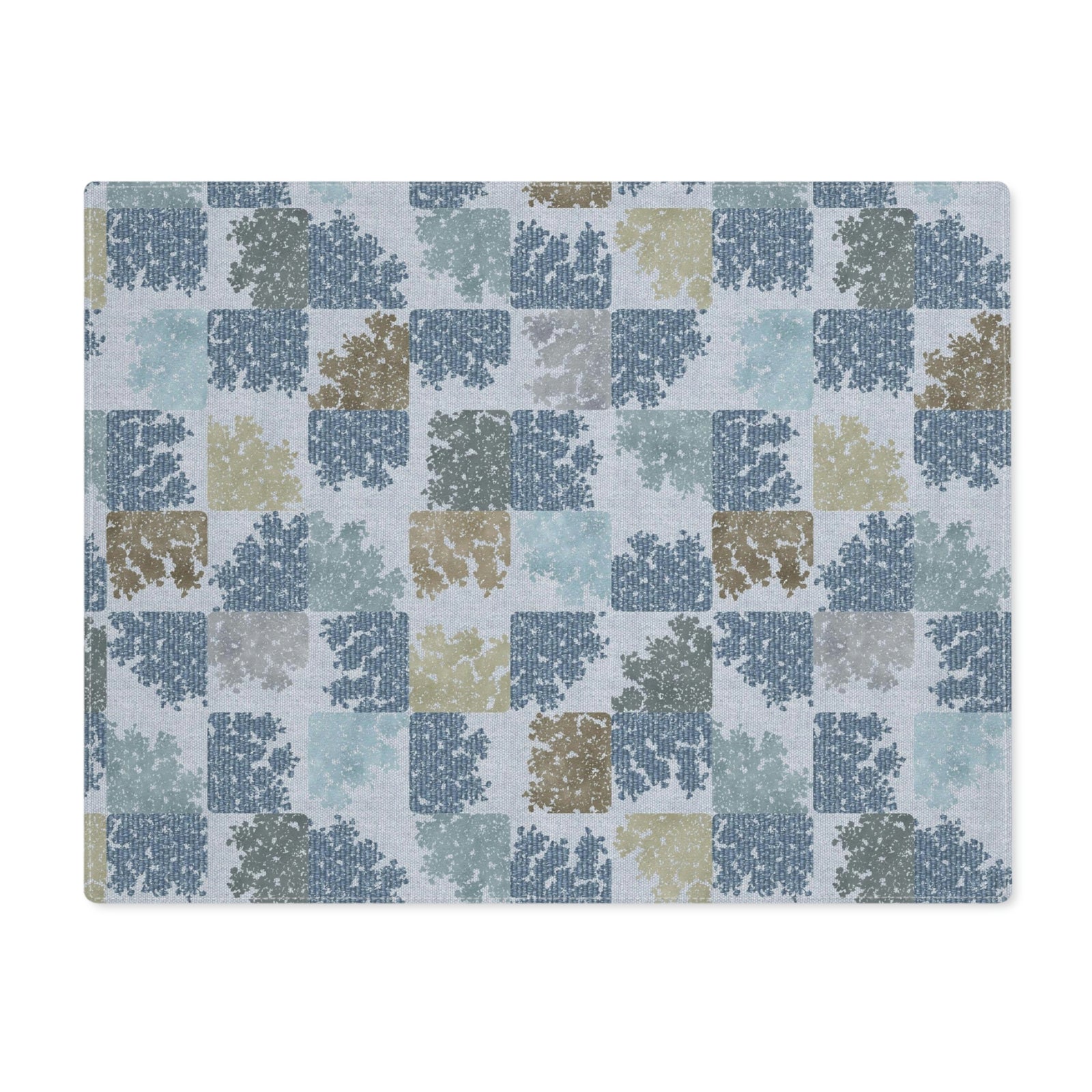 Daucus Carota Placemat in Blue