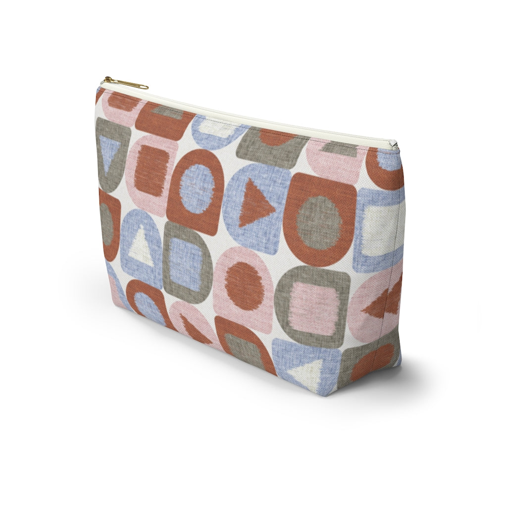 Shape Up Accessory Pouch w T-bottom in Pink
