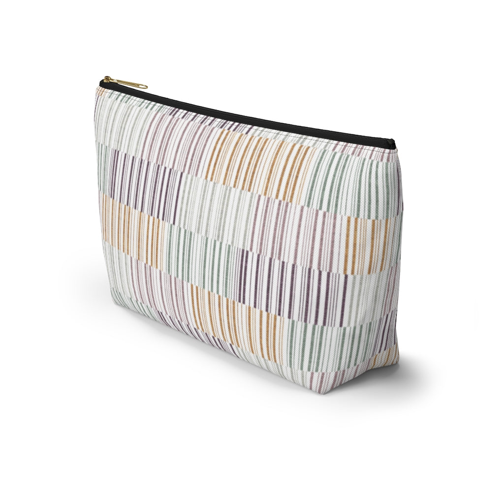 Traffic Code Accessory Pouch w T-bottom in Purple