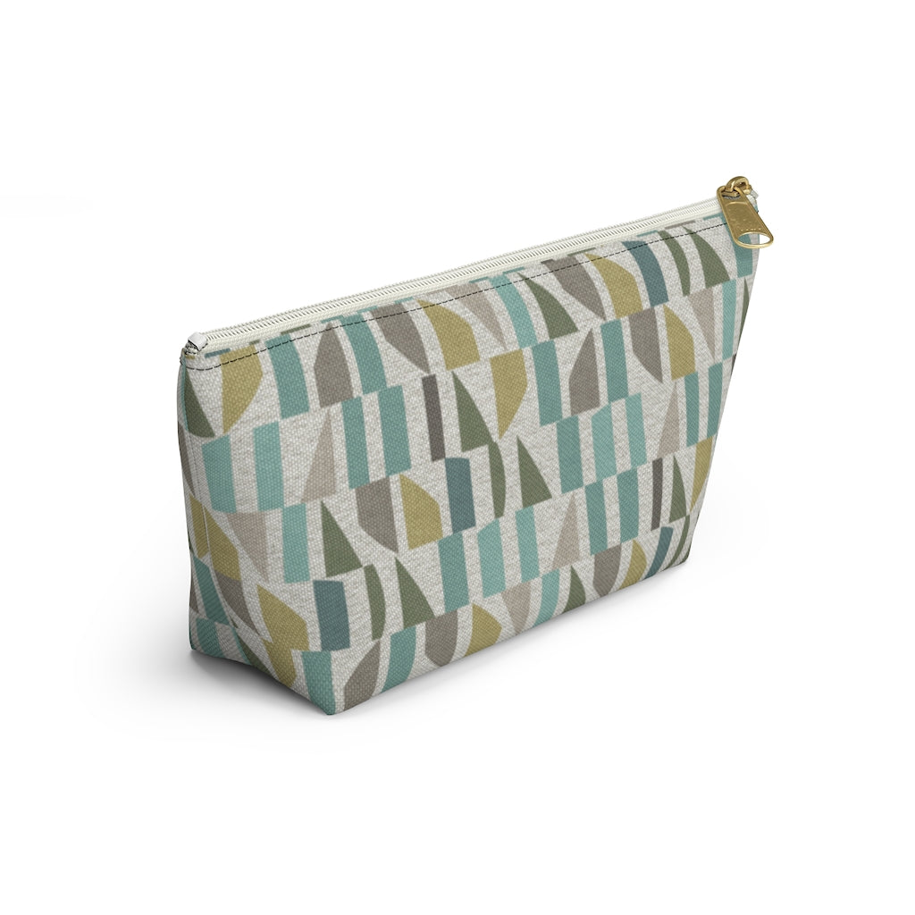 Frequency Code Accessory Pouch w T-bottom in Aqua