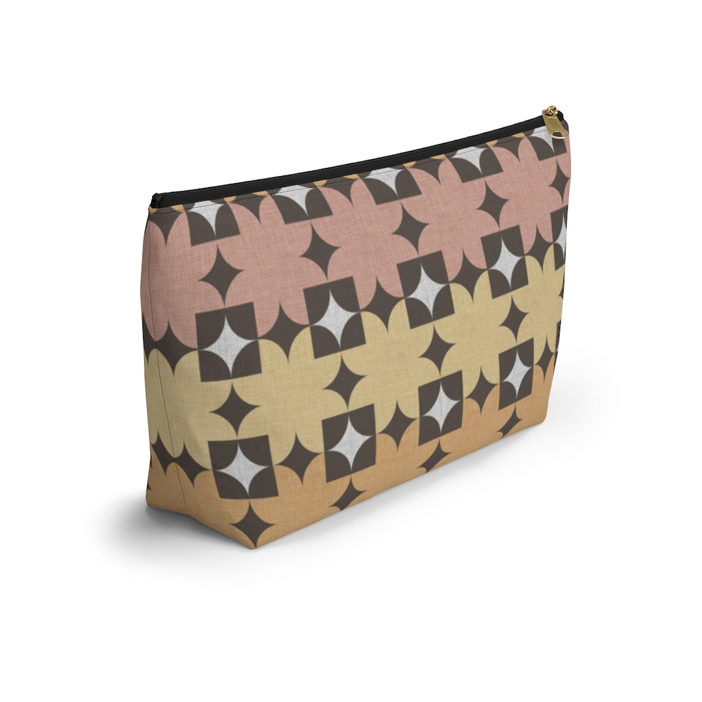 World's Fair Accessory Pouch w T-bottom in Pink